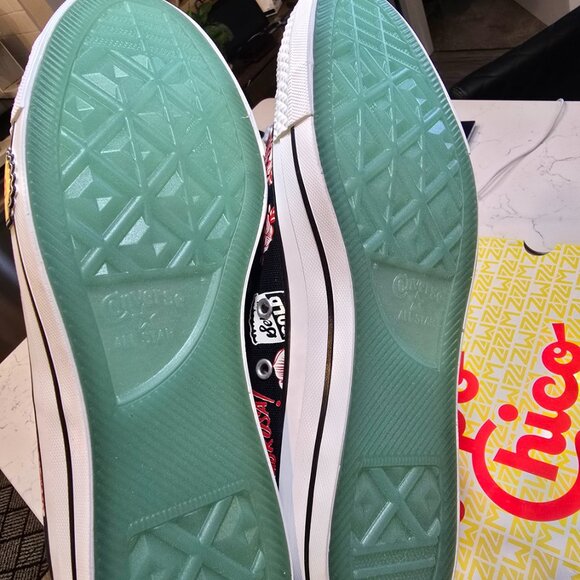 Converse x Topo Chico Chuck Taylor All Star Low Black Men's Shoes A10455C SZ 11 - Picture 8 of 13